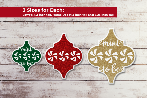 Arabesque Tile Ornament Peppermint SVG for Creative Crafts
