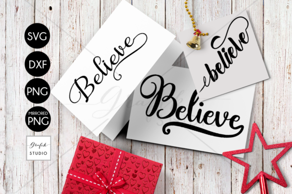 Believe 3 Styles Christmas SVG: A Festive Touch