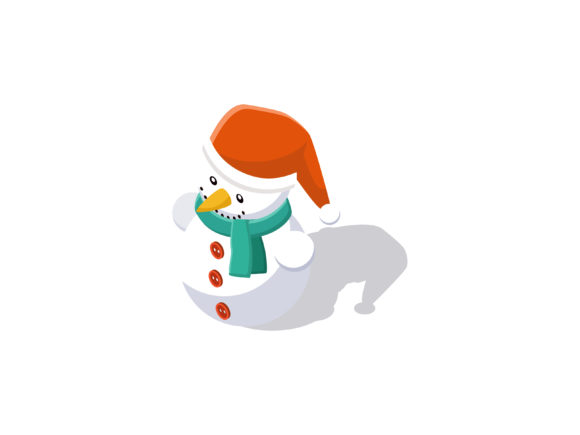 Christmas Illustration 3D Snowman: A Must-Have for Holiday Graphics