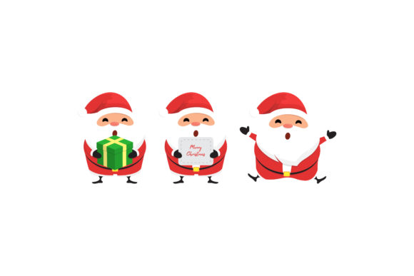 Christmas Santa Cutes: A Must-Have for Festive Graphics