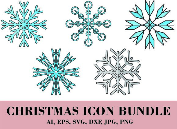 Exploring Snowflake Icon Bundles for Embroidery