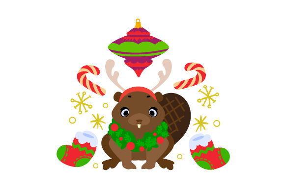 Festive Beaver: A Charming Addition to Christmas Crafts