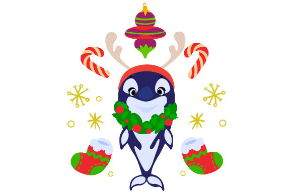 Festive Orca: A Perfect Christmas Craft for Local Business Branding