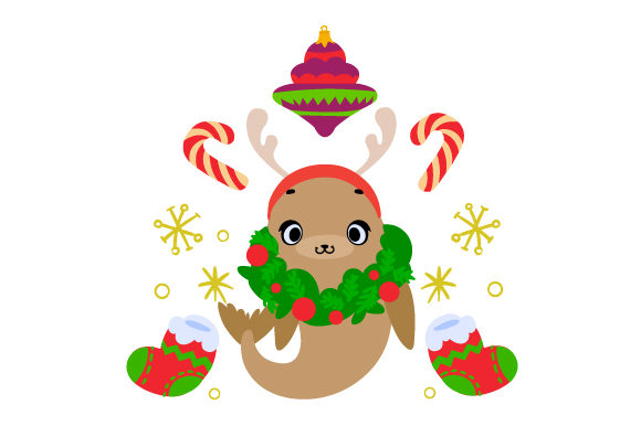 Festive Seal: A Perfect Addition for Christmas Crafts