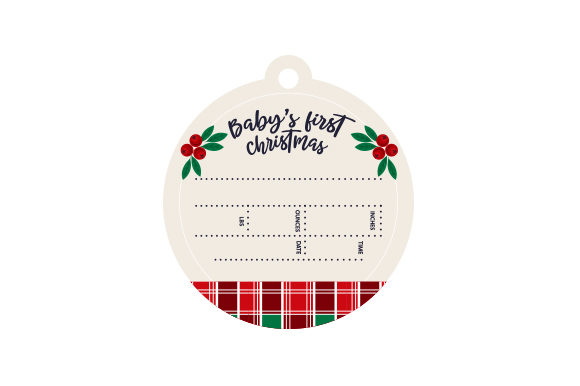 First Christmas Birth Stats: A Charming Craft for Holiday Projects