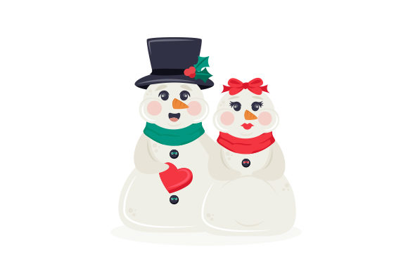 Introducing Snowcouple: A Charming Christmas Crafts Design