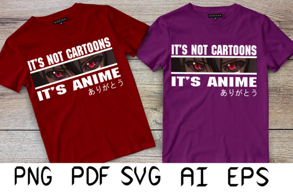 It's Not Cartoons It's Anime: A Fun Graphics Asset for Crafts