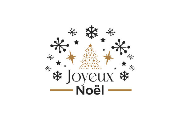 Joyeux Noël: A Versatile Design Asset for Christmas Crafts