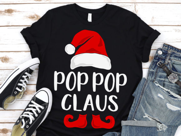 Pop Pop Claus: A Festive Graphics Asset for Crafts