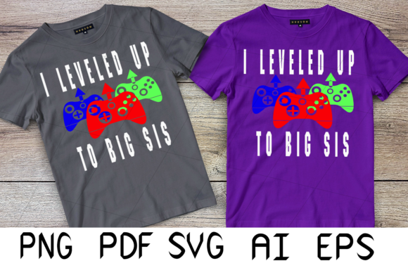 Review: I Leveled Up to Big Sis Embroidery Design