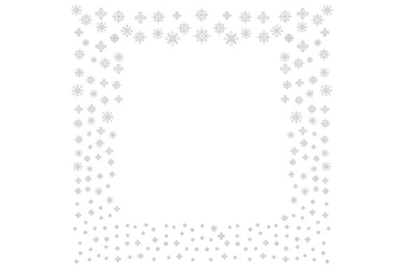 Reviewing Snowflake Border for Christmas Crafts