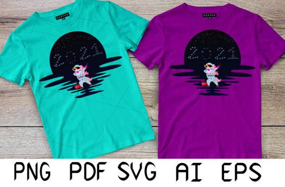 Space Unicorn Dubbing: A Fun Graphics Asset for Creative Crafts
