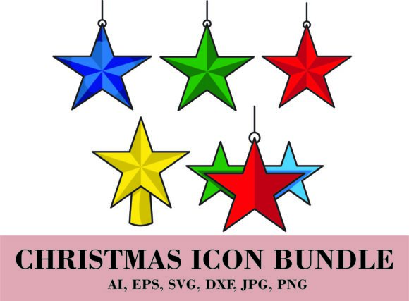 Star for Topper Decoration Bundle: A Versatile Graphic Icon Set