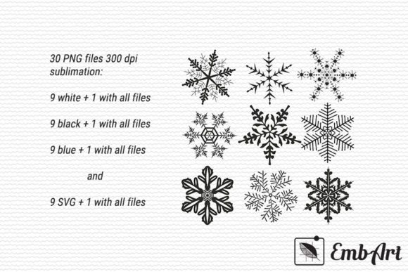 Winter Snowflakes: A Crafty Graphics Bundle for Your Content