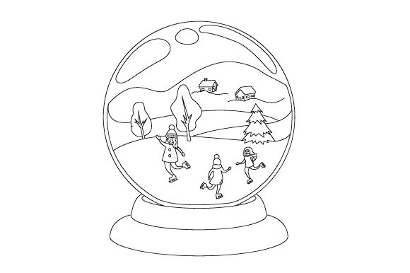 Winter Snowglobe: A Charming Addition to Your Embroidery Projects